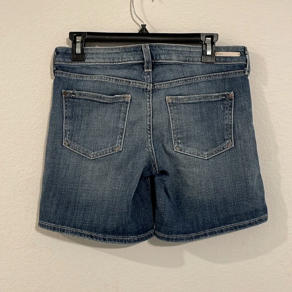 Pilcro Anthropologie Women Jean Shorts Size 26 Denim Distressed Causal Bohemian